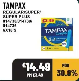 Bestway Tampax compak offer