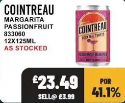 Bestway Cointreau passionfruit margarita offer