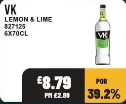 Bestway Vk lemon & lime offer