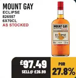 Bestway Mount Gay eclipse offer