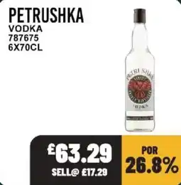Bestway Petrushka vodka offer