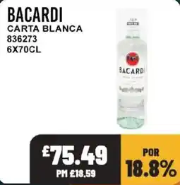 Bestway Bacardi Carta blanca offer