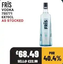 Bestway Fris vodka offer
