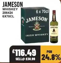 Bestway Jameson Irish Whiskey offer