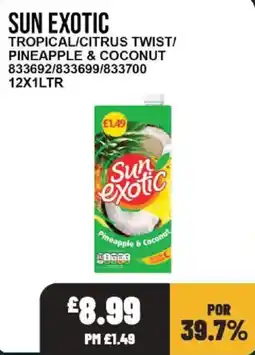 Bestway Sun exotic tropical/citrus twist offer
