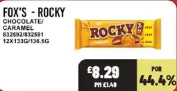 Bestway Fox's rocky chocolate caramel offer