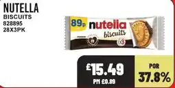 Bestway Nutella biscuits offer