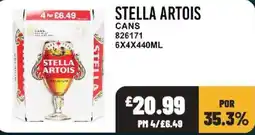 Bestway Stella Artois cans offer