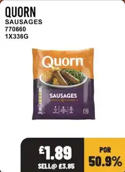Bestway Quorn sausages offer