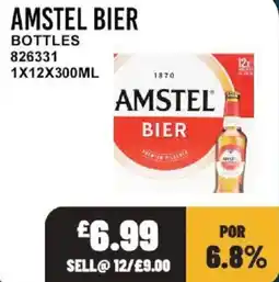 Bestway Amstel bier bottles offer