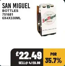 Bestway San Miguel bottles offer