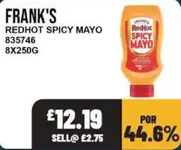 Bestway Frank's redhot spicy mayo offer