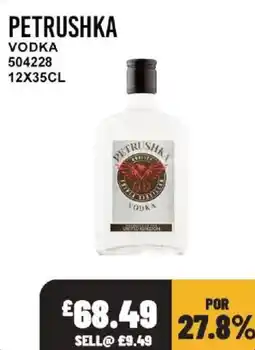 Bestway Petrushka vodka offer