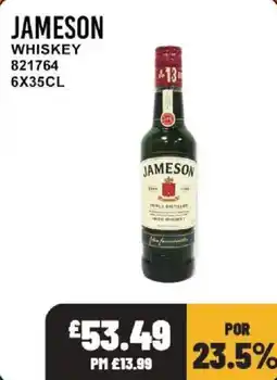 Bestway Jameson whiskey offer