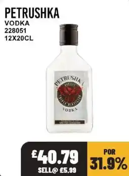 Bestway Petrushka vodka offer