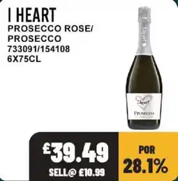 Bestway I Heart Prosecco Rose offer