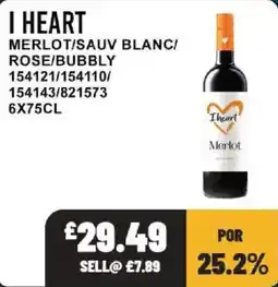 Bestway I Heart Merlot offer