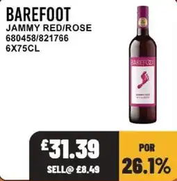 Bestway Barefoot jammy red/rose offer