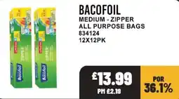 Bestway Bacofoil medium zipper all purpose bags offer