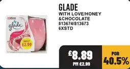 Bestway Glade with love/honey & chocolate offer