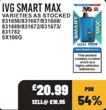 Bestway Ivg smart max offer