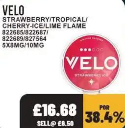 Bestway Velo strawberry ice offer