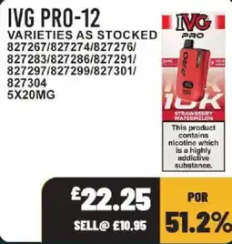 Bestway Ivg pro-12 offer