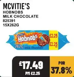 Bestway McVitie's Hobnobs Milk Chocolate offer