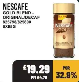 Bestway Nescafe gold blend offer