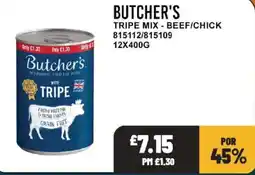 Bestway Butcher's tripe mix - beef/chick offer
