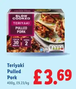 Lidl Slow Cooked Teriyaki Pulled Pork offer