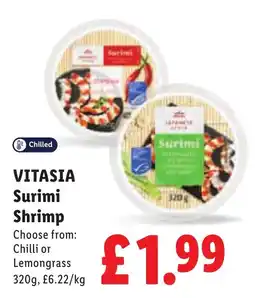 Lidl Vitasia surimi shrimp offer