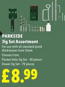 Lidl Parkside Jig Set Assortment offer