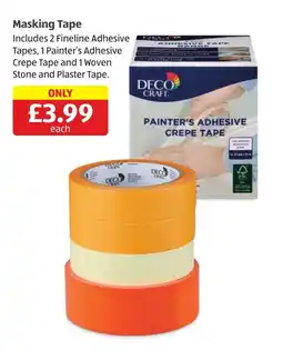 Aldi Deco Craft masking tape offer