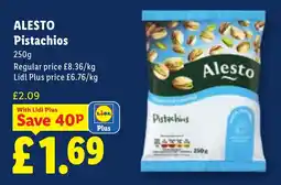 Lidl Alesto pistachios offer