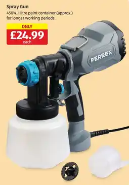 Aldi Ferrex spray gun offer