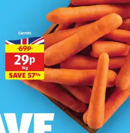 Aldi Carrots offer