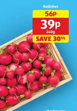Aldi Radishes offer