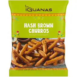 Iceland Las Iguanas Hash Brown Churros 600g offer