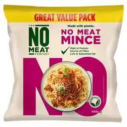 Iceland The No Meat Company No Meat Mince 650g offer