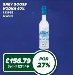Bestway Grey Goose Vodka offer