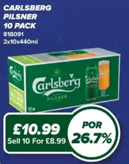 Bestway Carlsberg pilsner offer