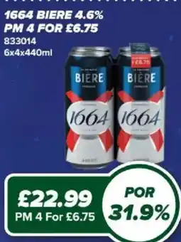 Bestway 1664 biere offer