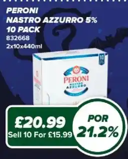 Bestway Peroni nastro azzurro offer