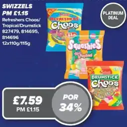 Bestway Swizzels choos offer