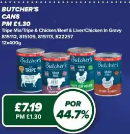 Bestway Butcher's cans offer