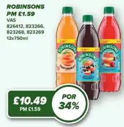 Bestway Robinsons fruitbarley offer