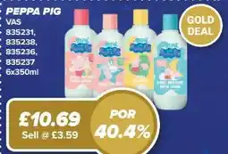 Bestway Peppa Pig baby care offer