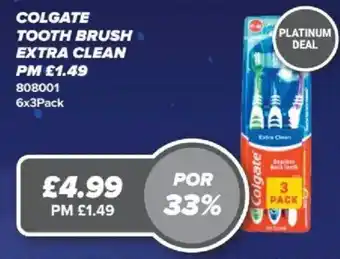Bestway Colgate tooth brush extra clean offer