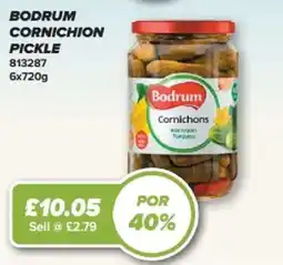 Bestway Bodrum cornichon pickle offer